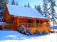 Our chalets are winterized, to allow for year-round group accommodation or renting by the month in winter.